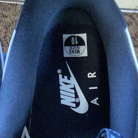 Men’s Nike AF-1 Low NBA Blk/White Sneaker Size 10 M - Picture 5 of 7